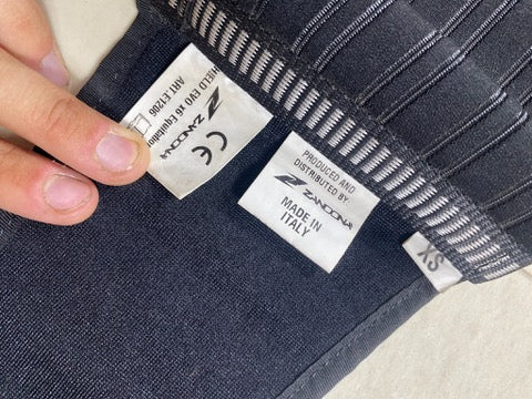 Dorsale Zandona noir – Taille XS