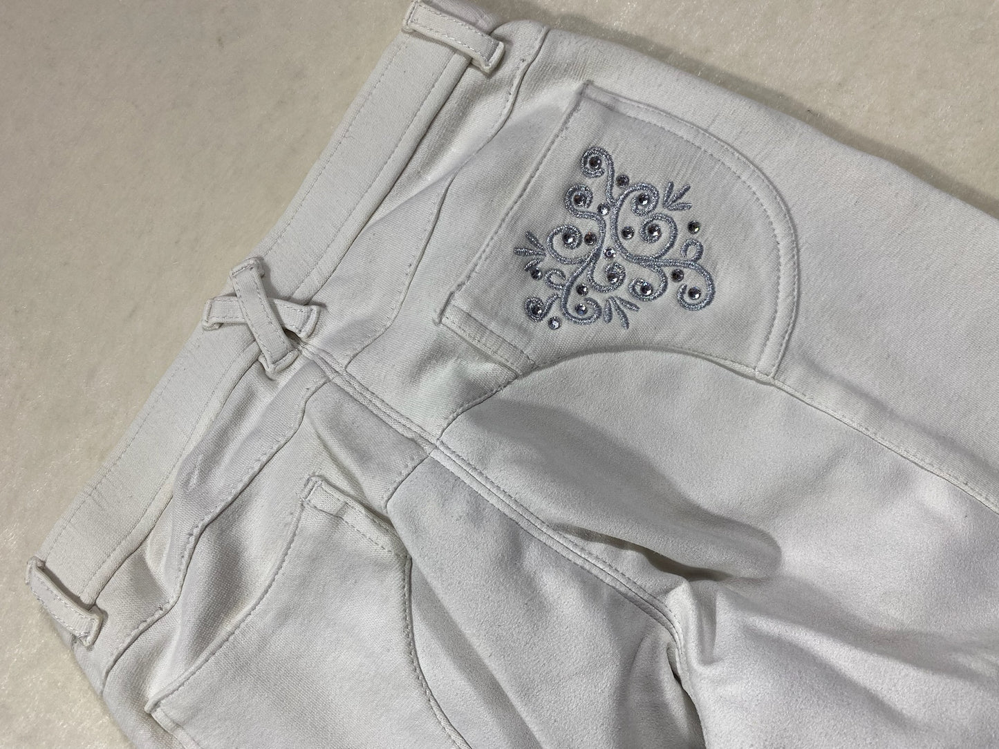 Pantalon – Équilibre – Blanc – 14 ans