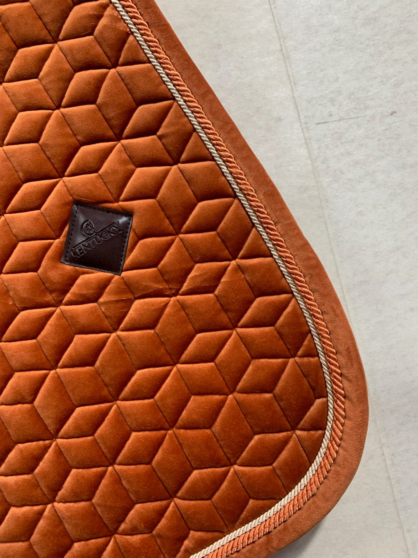 Tapis Kentucky Velvet Orange – Taille Full