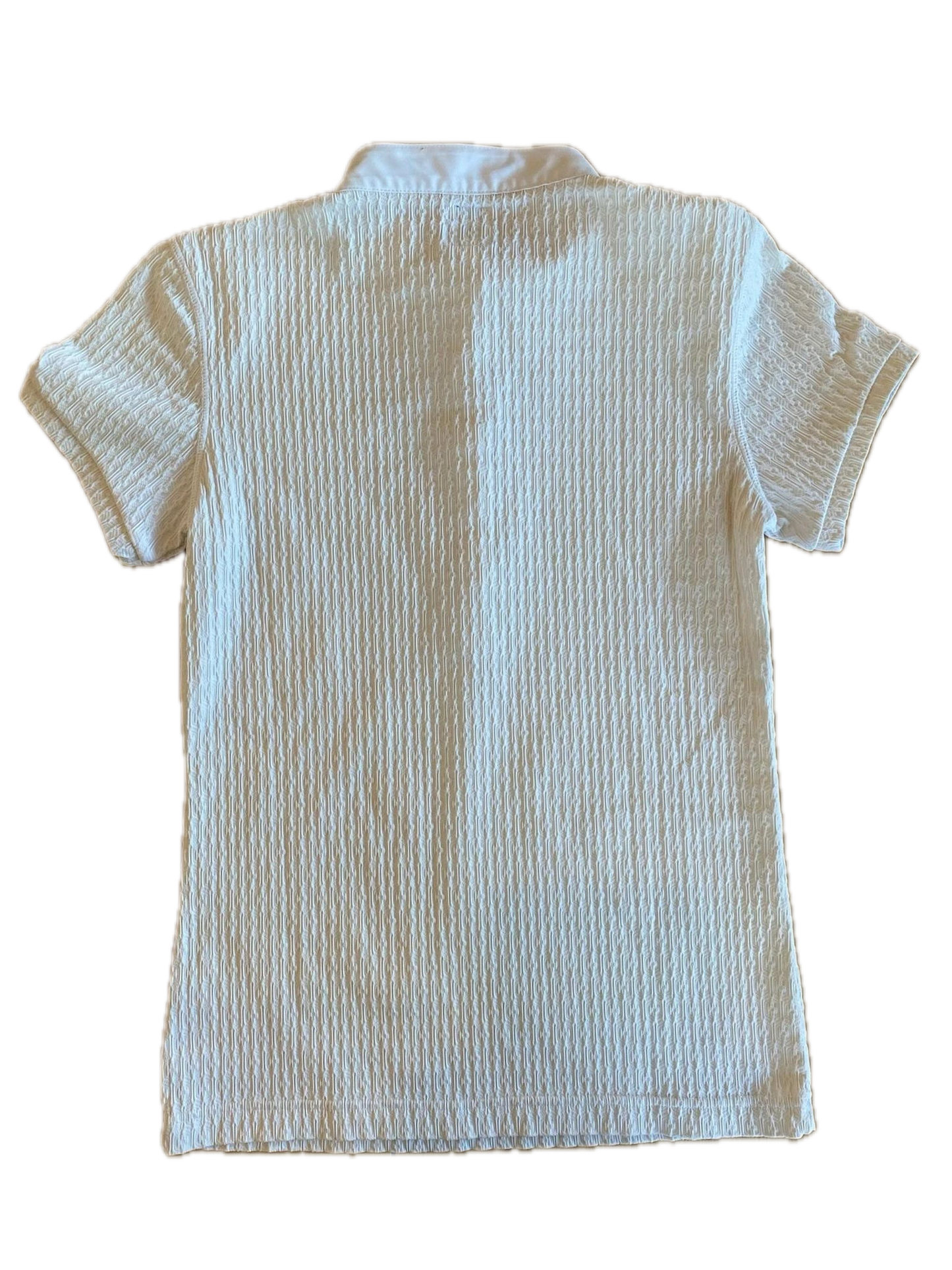 Polo Anna Scarpati Blanc S