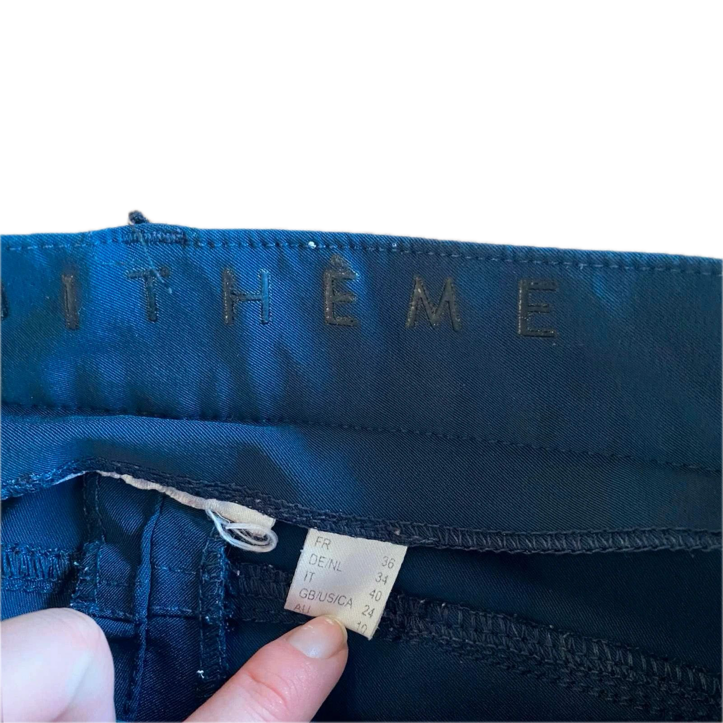 Pantalon Equi-Thème Full Grip Bleu marine S