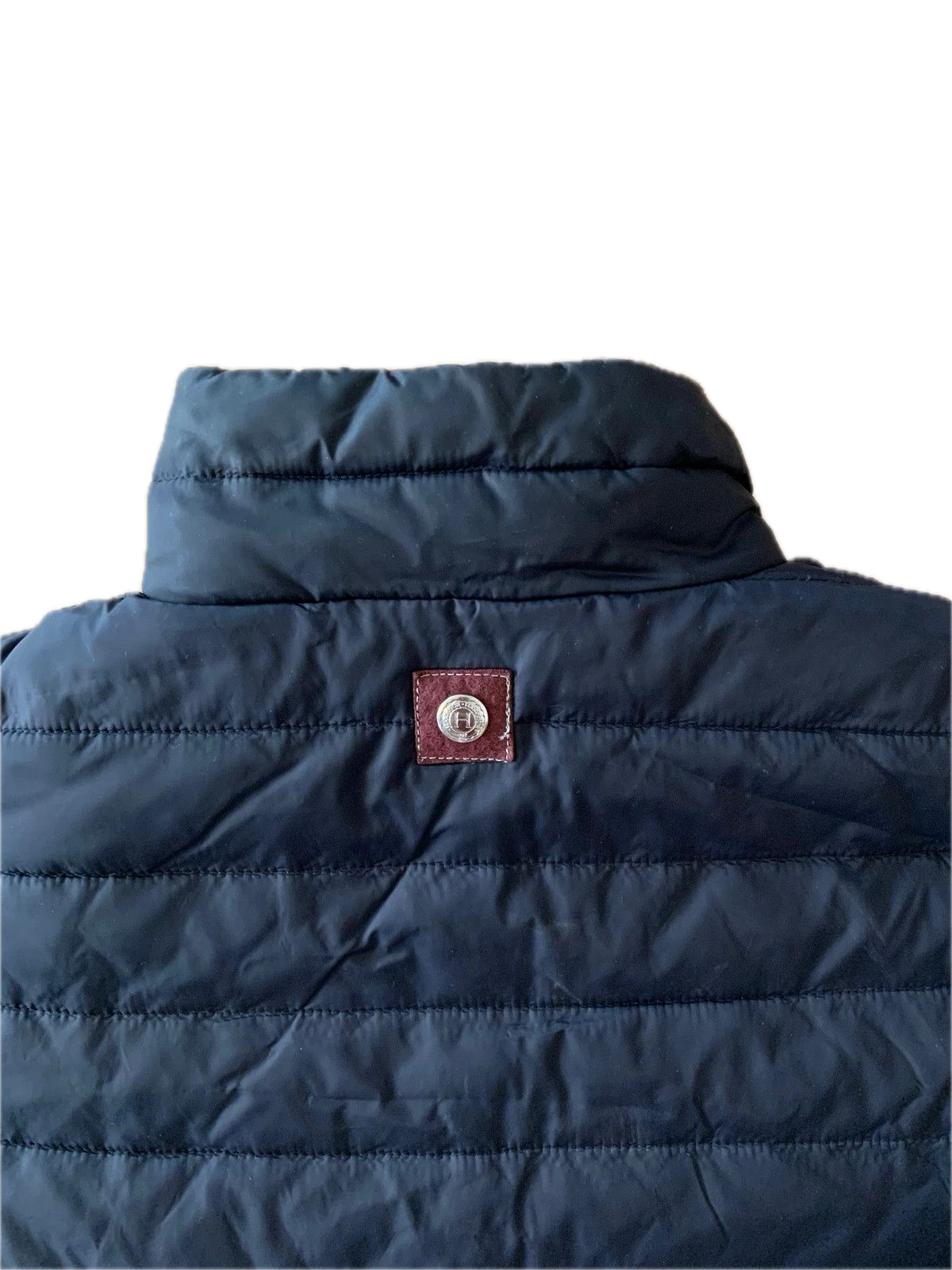 Veste sans manches Harcour marine / bordeaux M