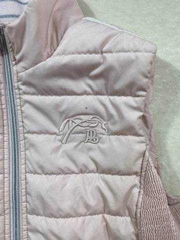 Veste sans manches Pénélope Leprevost rose pastel – Taille L