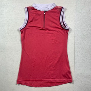 Polo Manches Courtes Equi-Thème Fuchsia - XXS