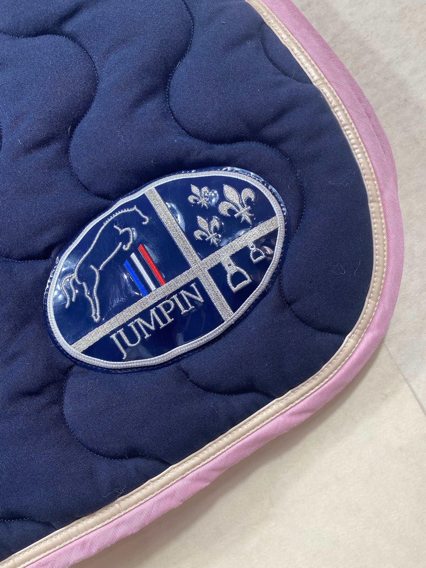 Tapis Jump'in Marine/Rose - Full