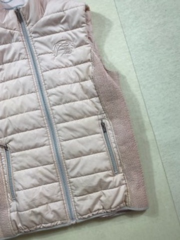 Veste sans manches Pénélope Leprevost rose pastel – Taille L