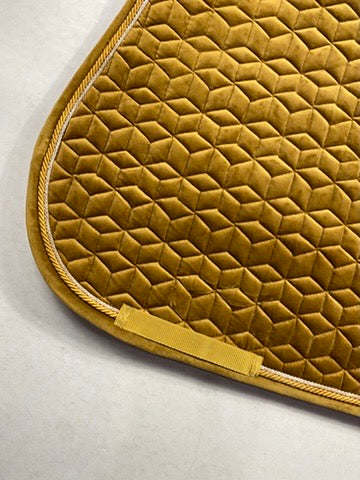 Tapis Kentucky Velvet Moutarde - Full