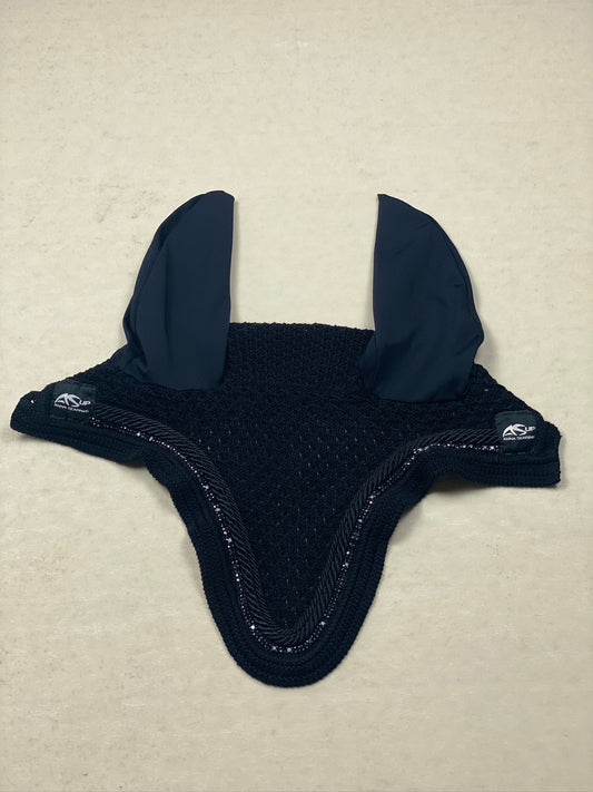 Bonnet Anna Scarpati Noir - Cheval