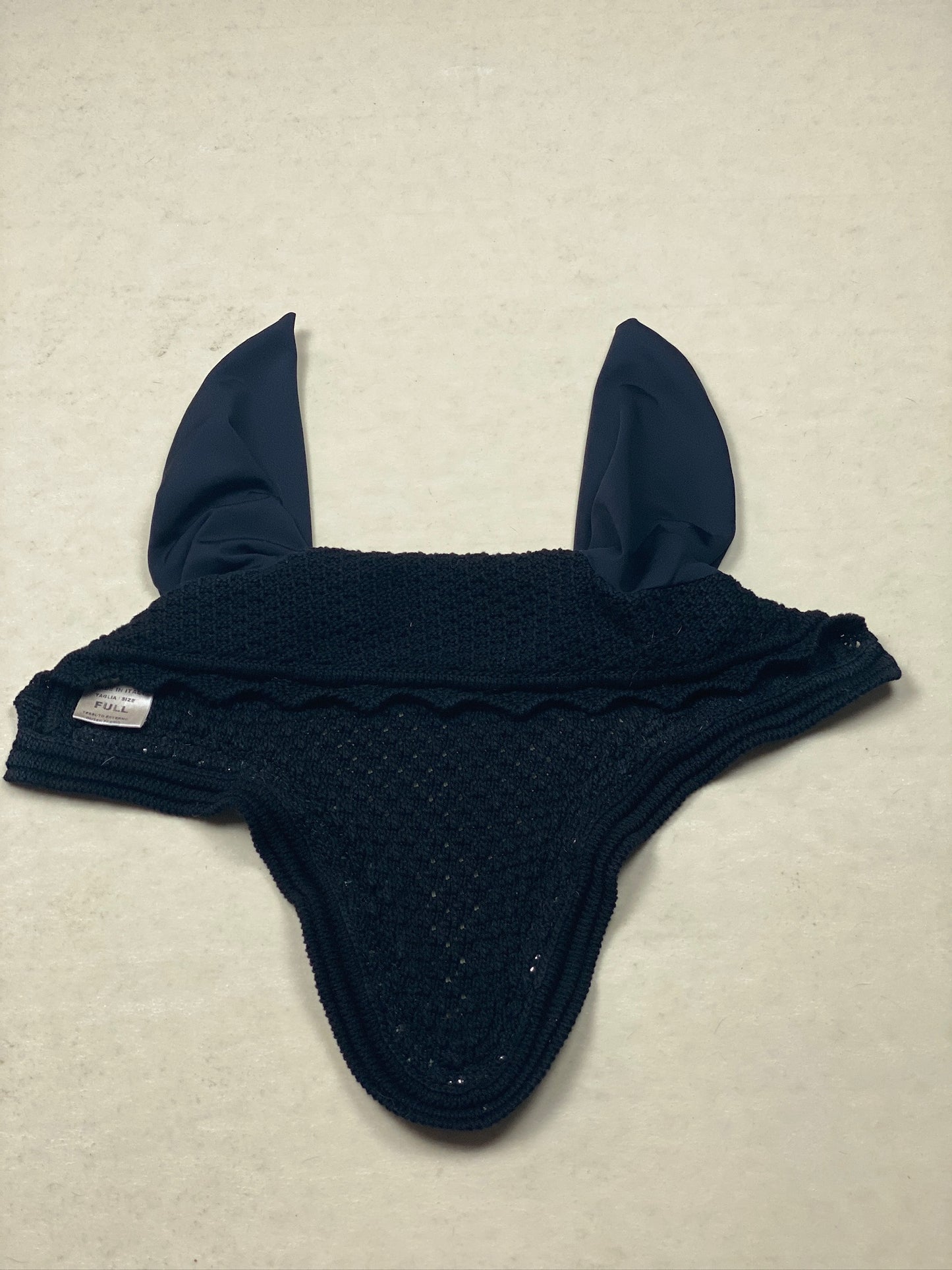 Bonnet Anna Scarpati Noir - Cheval
