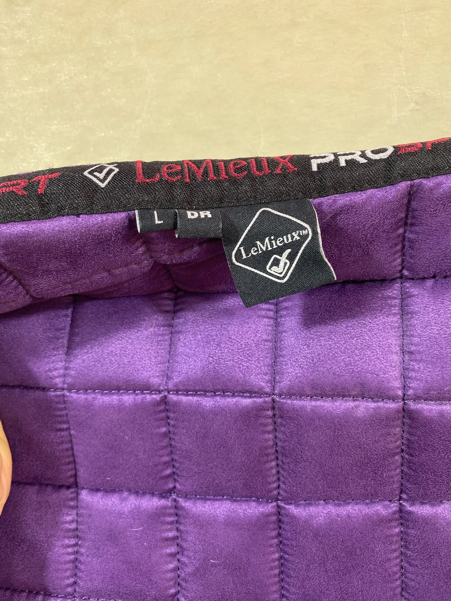 Tapis Lemieux Dressage Essential Blackcurrant - Full