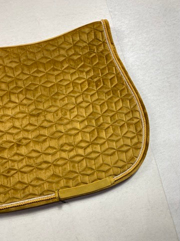 Tapis Kentucky Velvet Moutarde - Full