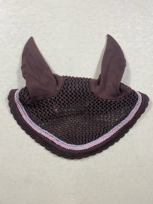 Bonnet Palm Beach – Privilège Équitation – Brun & Rose – Taille Full