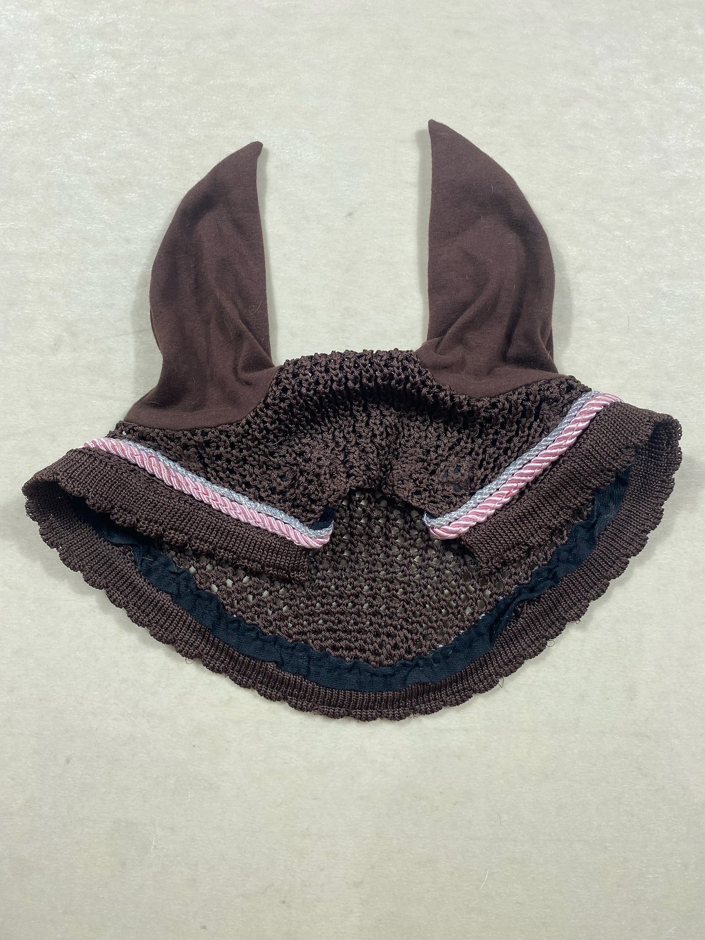 Bonnet Palm Beach – Privilège Équitation – Brun & Rose – Taille Full