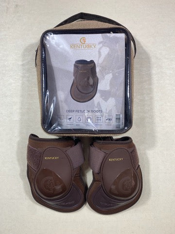 Kentucky Horsewear - Protège-boulets Deep marron choco - Full
