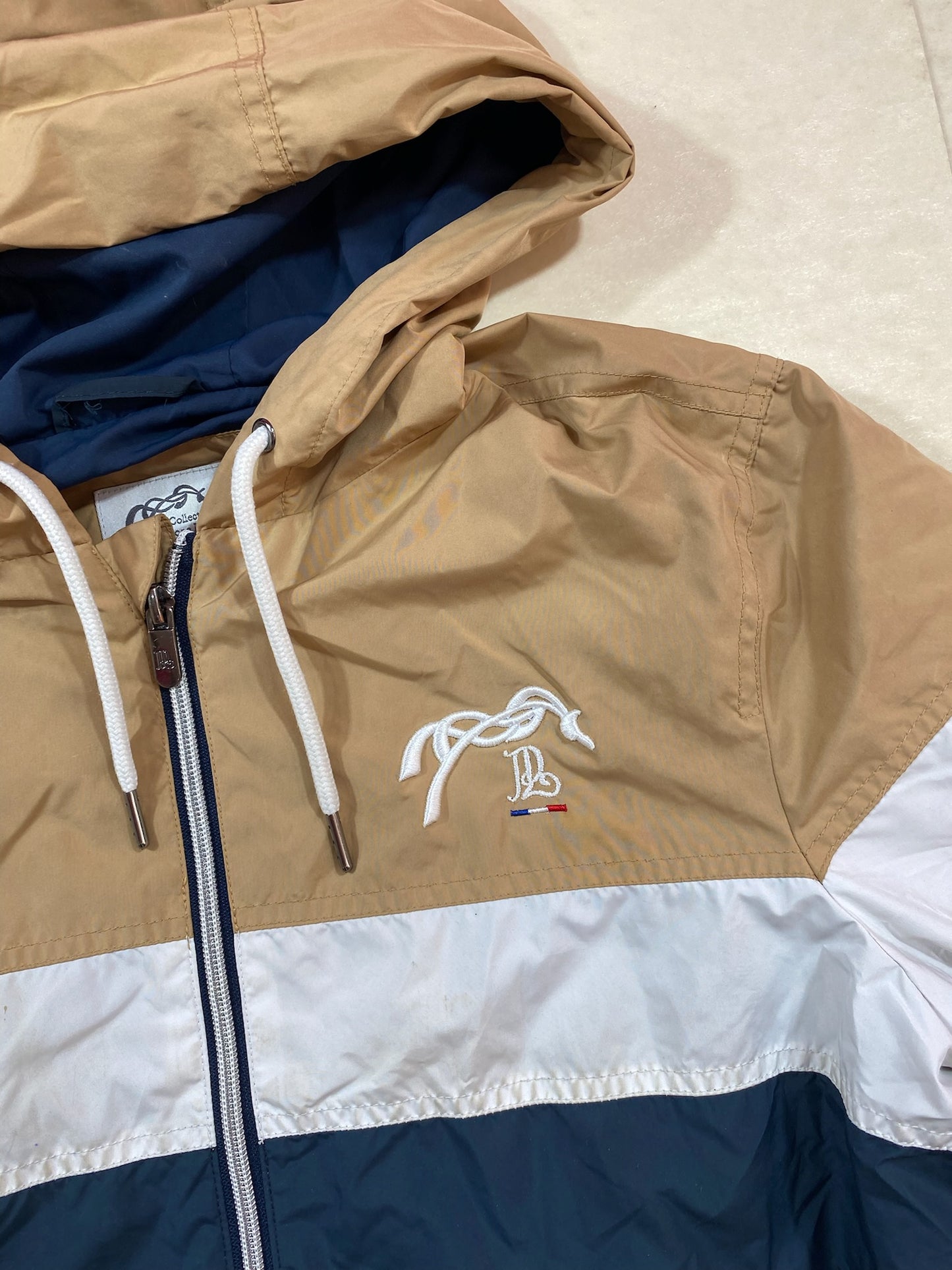 Blouson Pénélope Leprevost Celecee Marine/Camel - S