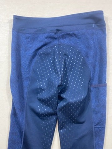 Legging d’équitation Fouganza – Full grip – Marine – Taille M