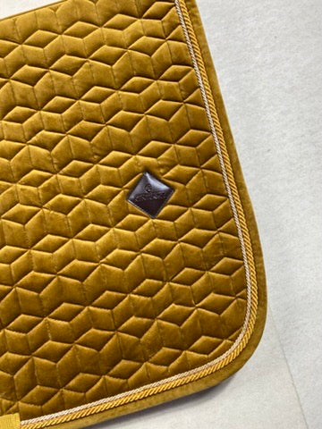 Tapis Kentucky Velvet Moutarde - Full