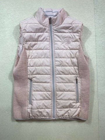 Veste sans manches Pénélope Leprevost rose pastel – Taille L