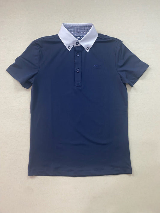 Polo Anna Scarpati Bleu Marine - 9 A