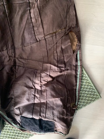 Couverture imperméable Equithème marron – Bon état - 140