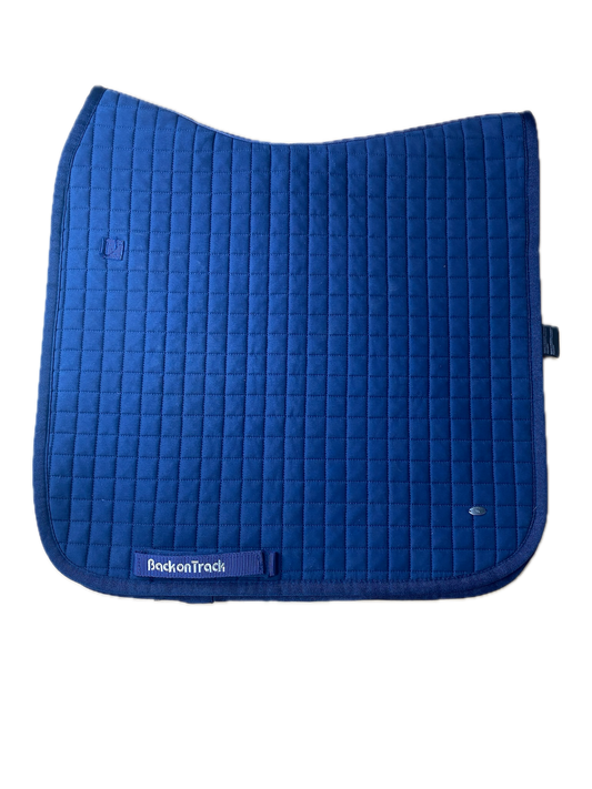 Tapis de selle Back On Track No.1 Dressage Bleu marine