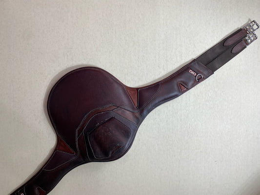 Sangle bavette CWD – Cuir brun - 135