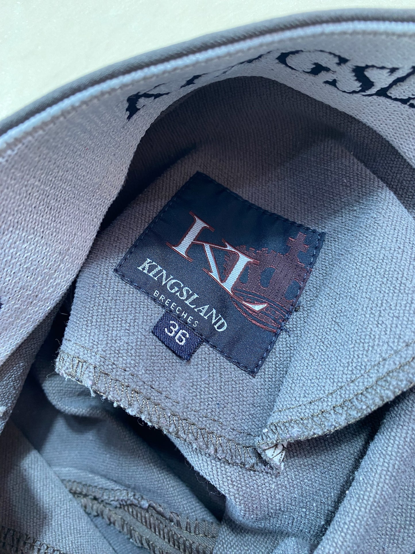 Pantalon Kingsland gris – Taille 36