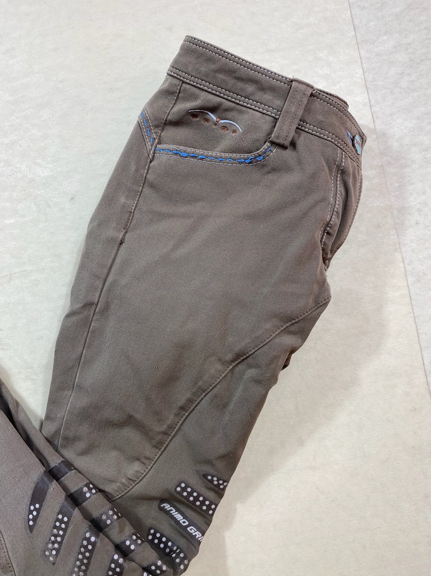 Pantalon équitation Animo Brun XXS