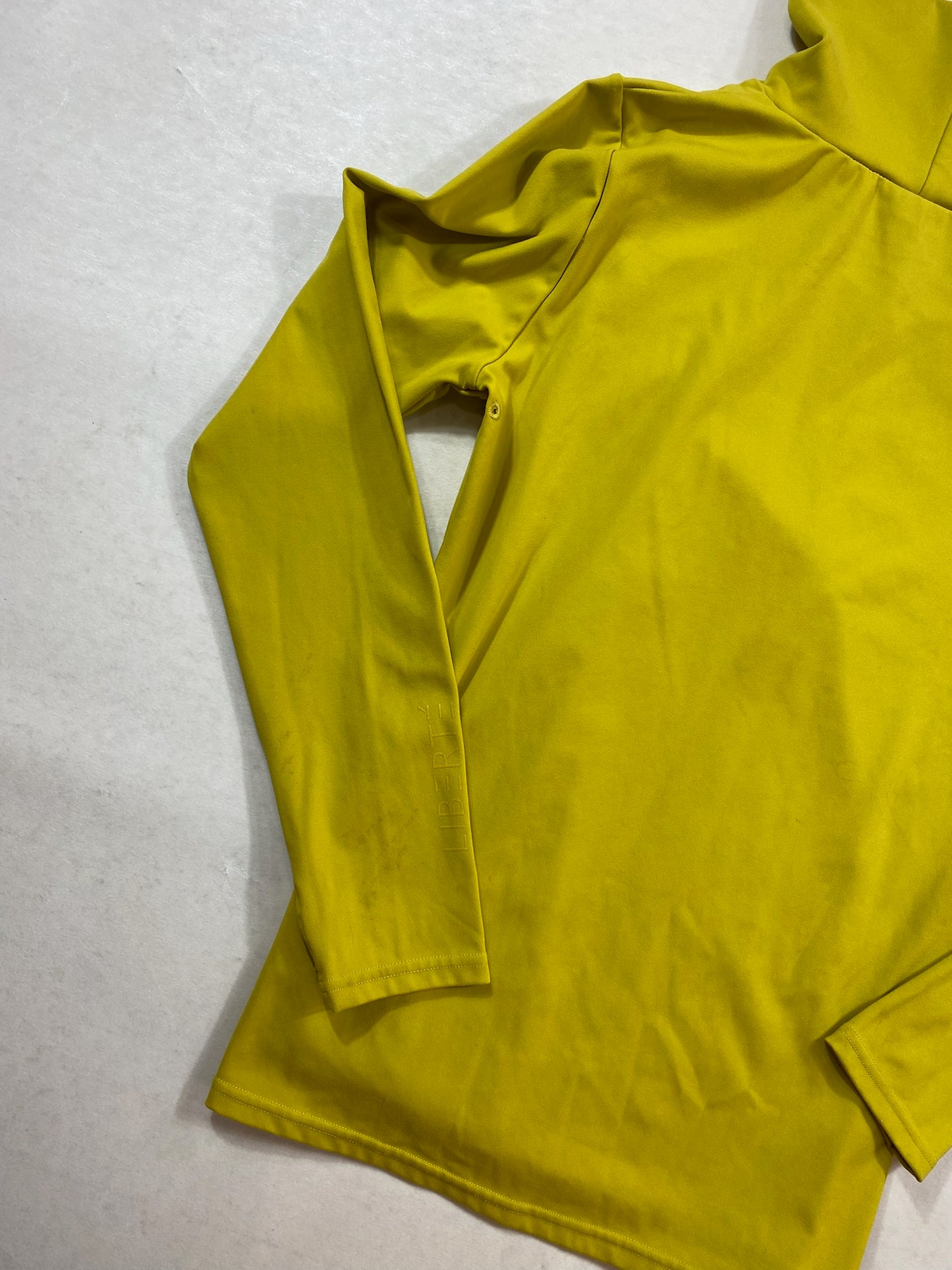 Sous-pull équitation LeMieux Liberté – jaune moutarde T42