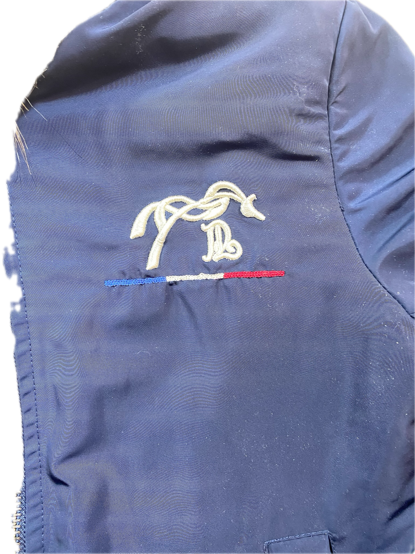 Veste équitation Penelope Leprevost – Taille XS – Bleu marine – Très bon état