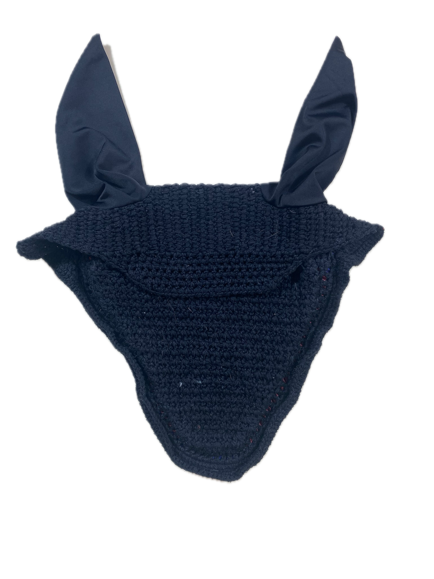 Bonnet cheval AL Sportswear x Fred’s – Marine, liseré rouge/bleu – Taille cheval
