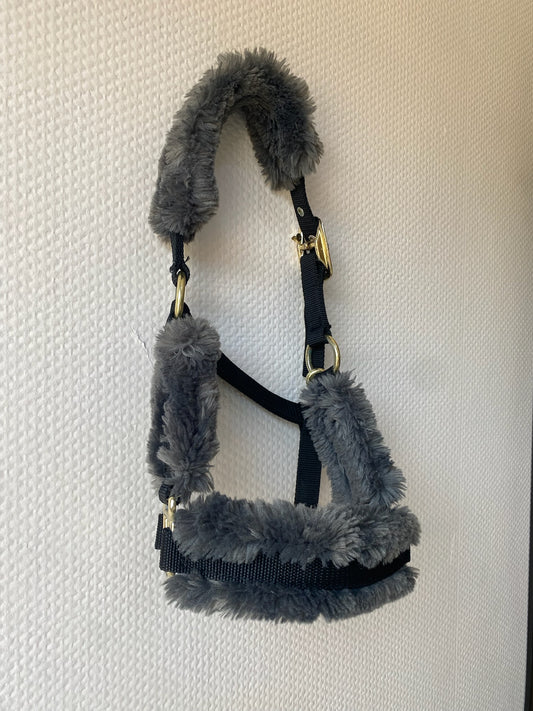 Licol Kentucky mouton gris – Taille poney