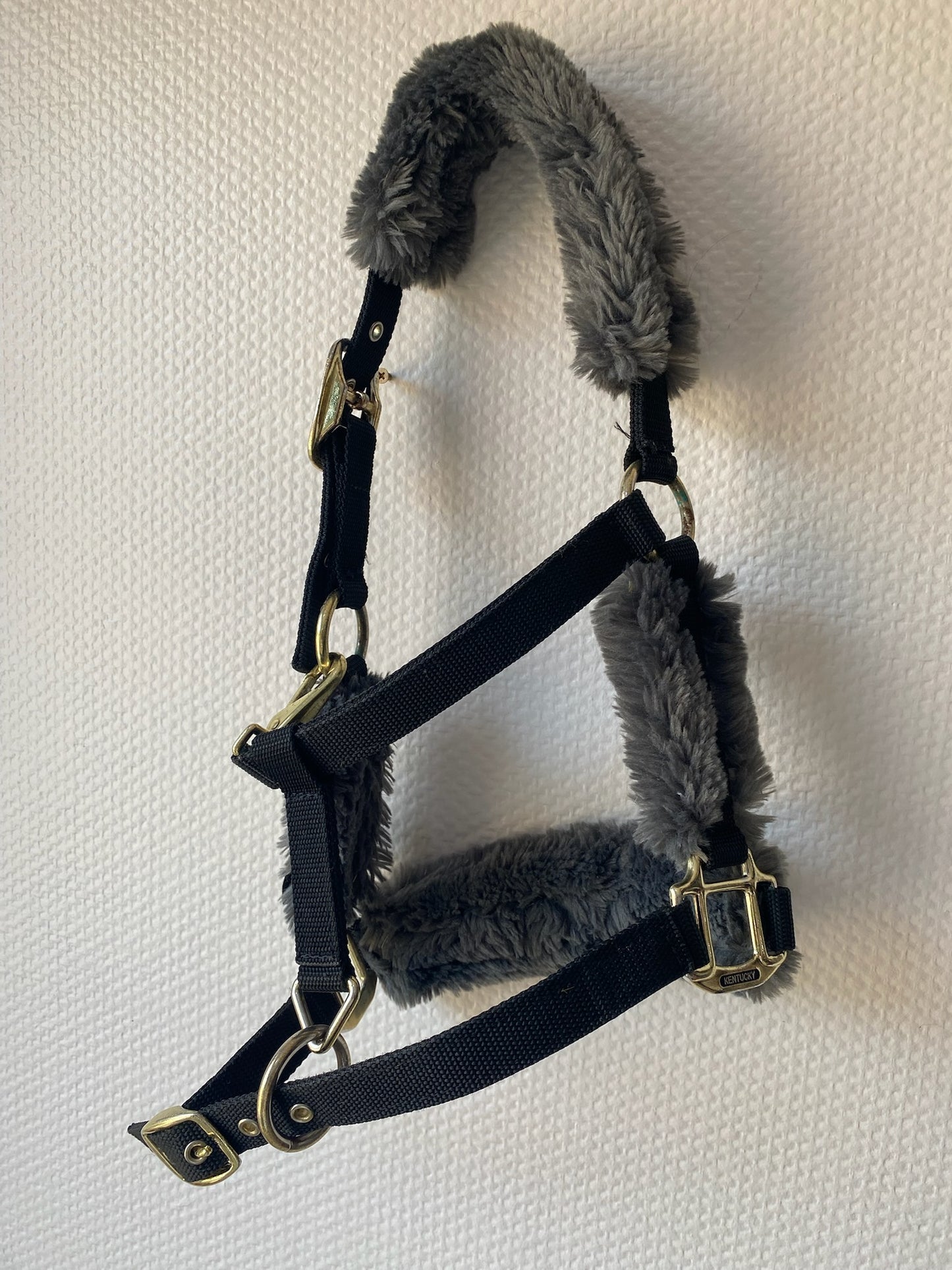 Licol Kentucky mouton gris – Taille poney