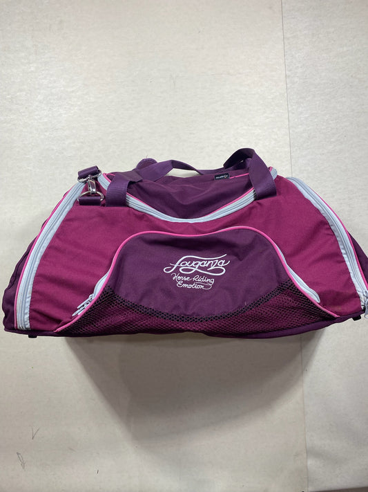 Grand sac de pansage Fouganza – Violet & Fuchsia