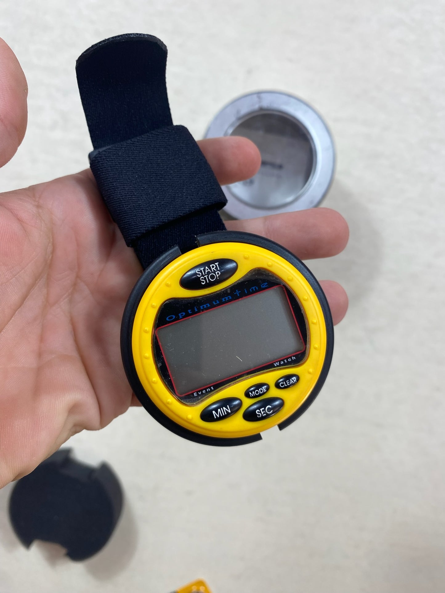 Chronomètre Optimum Time - Jaune