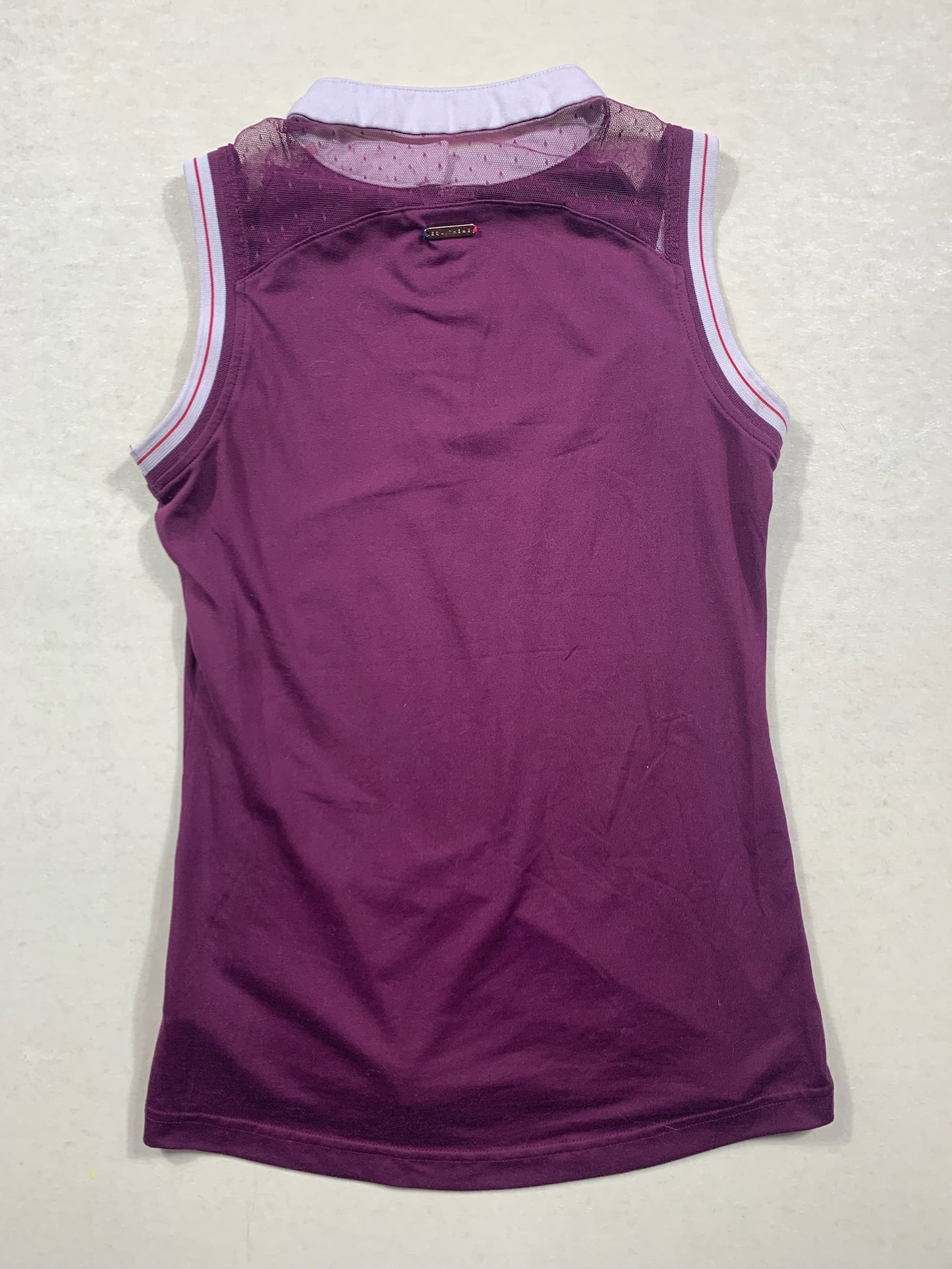 Polo Manches Courtes Equi-Thème Violet - XXS