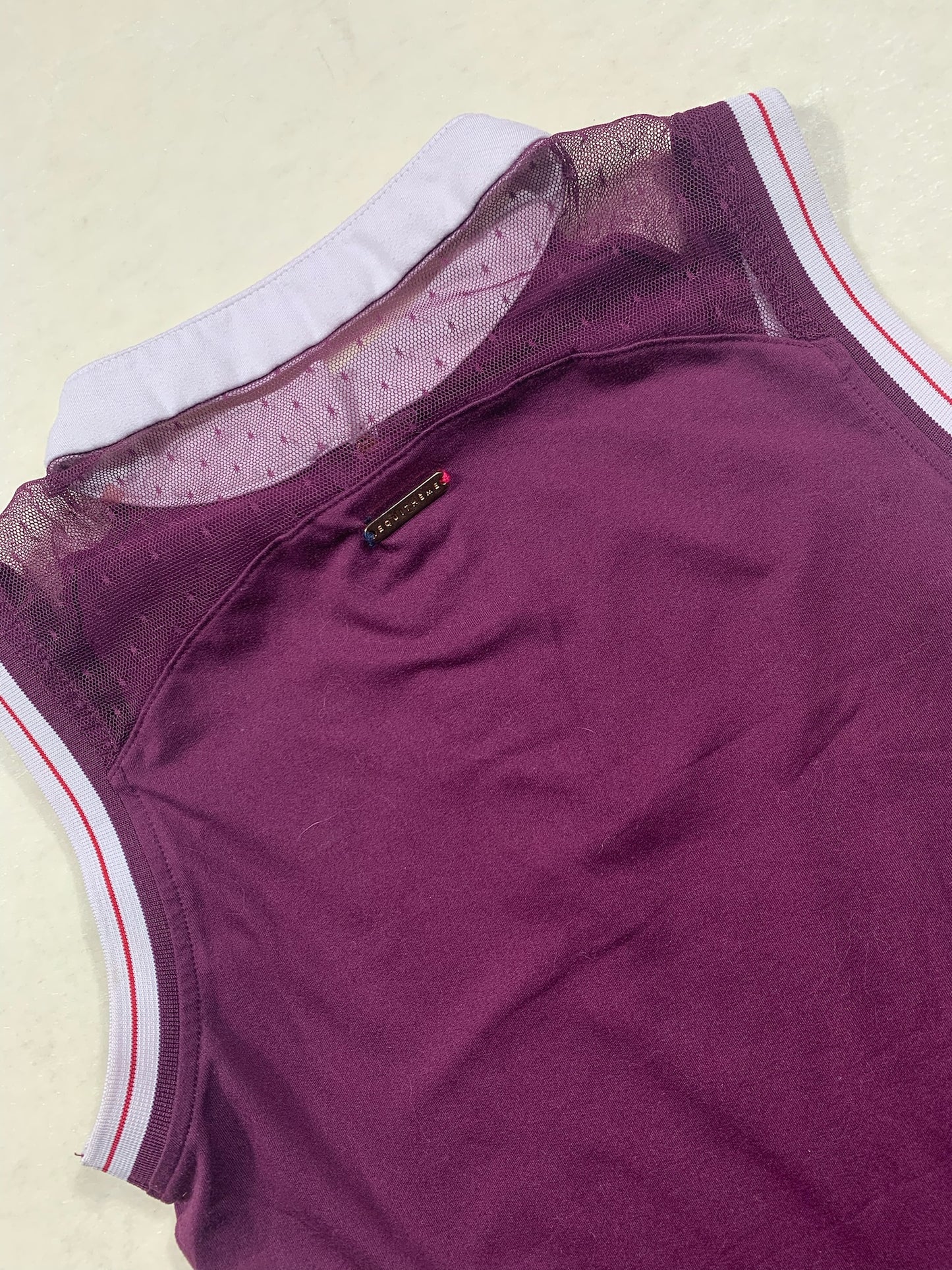 Polo Manches Courtes Equi-Thème Violet - XXS