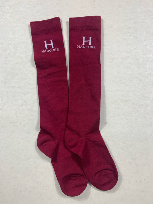Chaussettes Harcour – Rouge – Taille 40-46 – Neuf