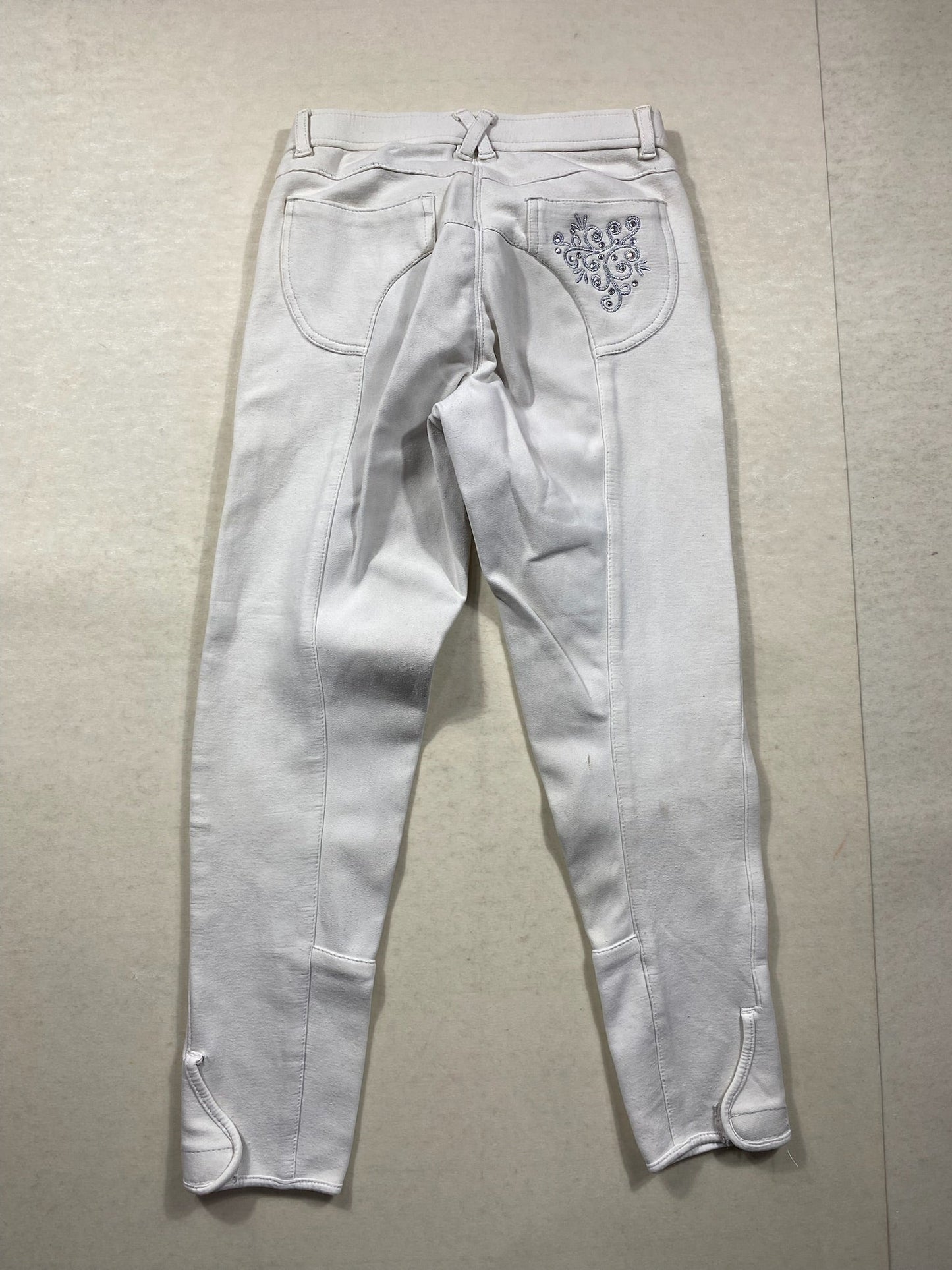 Pantalon – Équilibre – Blanc – 14 ans
