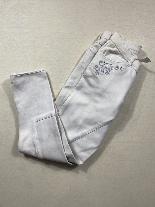 Pantalon – Équilibre – Blanc – 14 ans