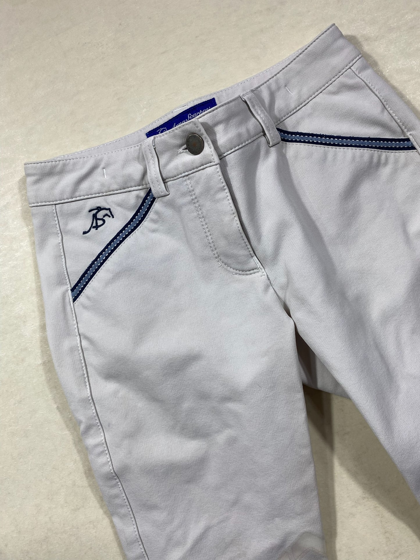 Pantalon – Anna Scarpati – Blanc – Taille XXS