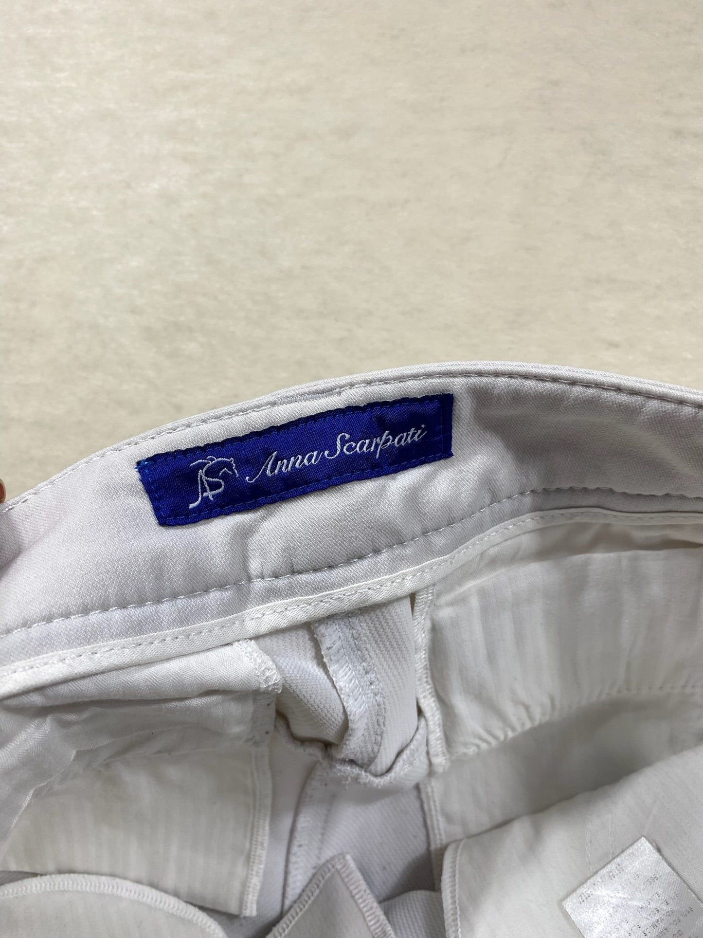 Pantalon – Anna Scarpati – Blanc – Taille XXS