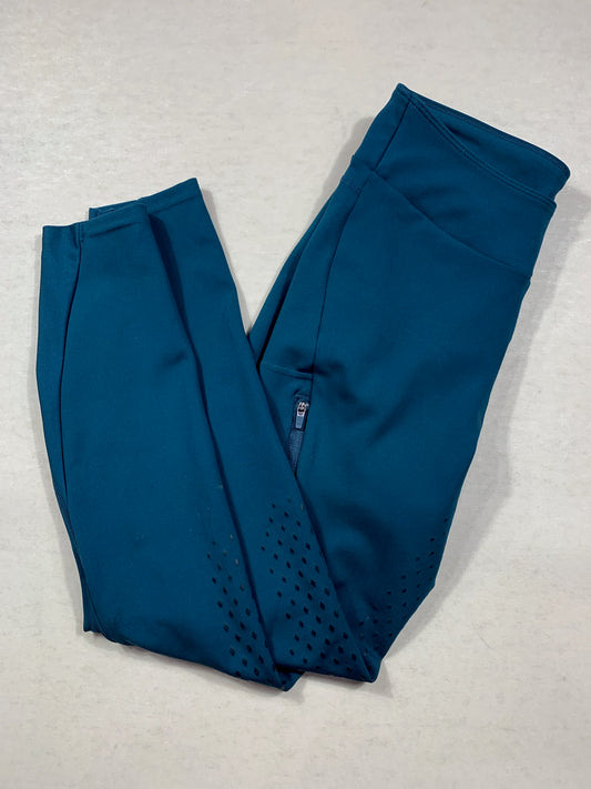 Legging Fouganza Full Grip Bleu Canard - S