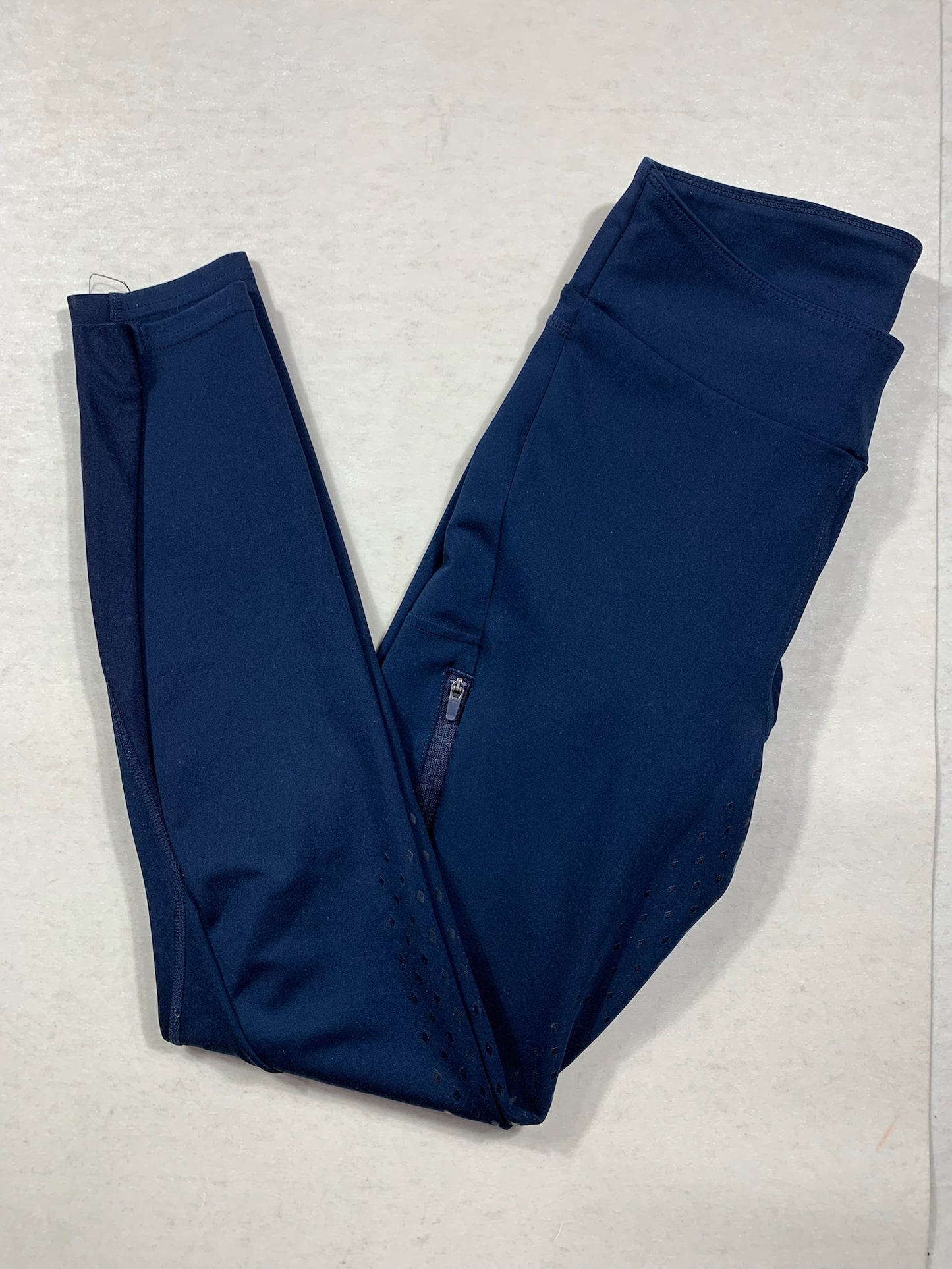 Legging Fouganza Full Grip Marine - S