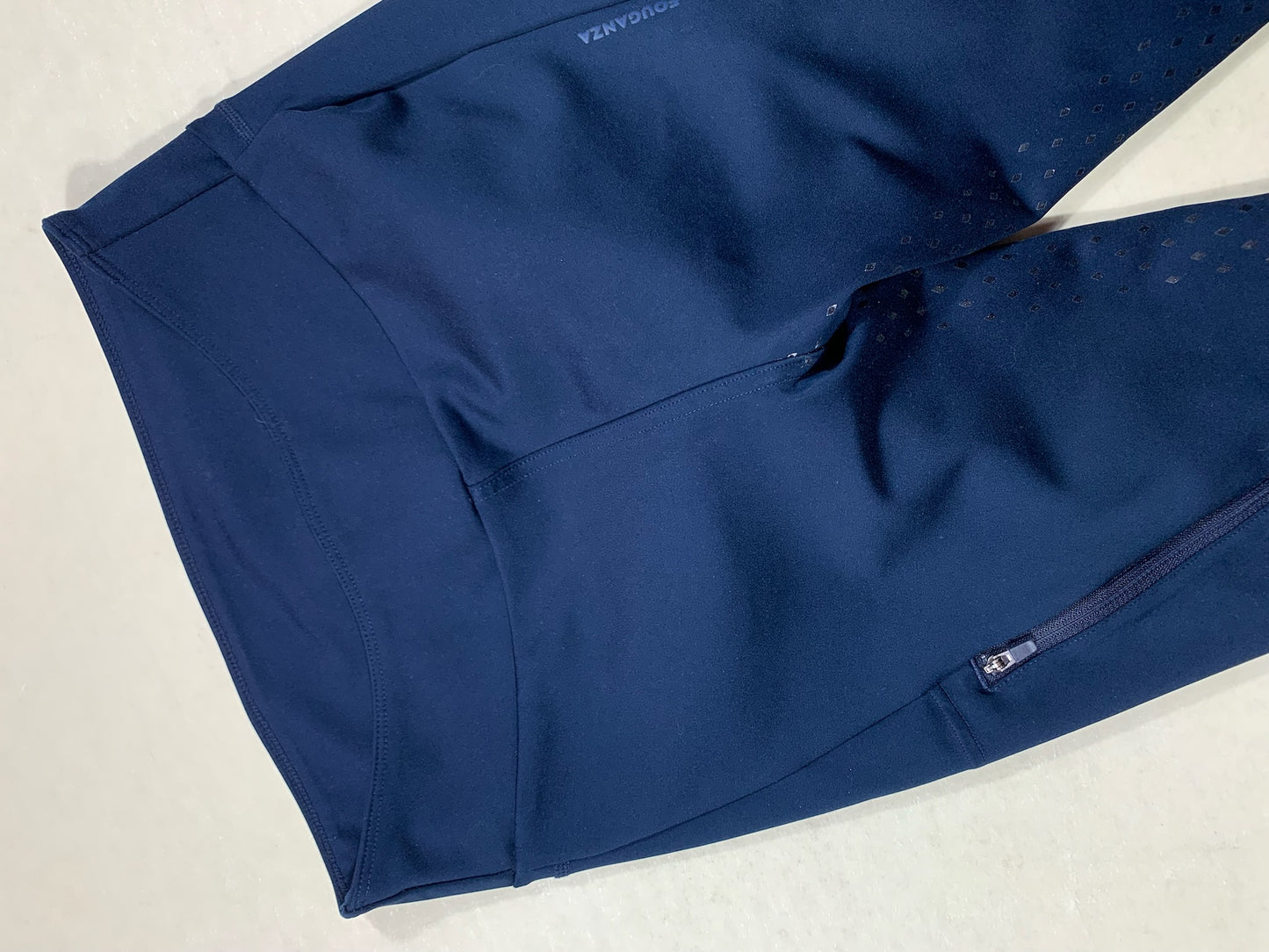 Legging Fouganza Full Grip Marine - S