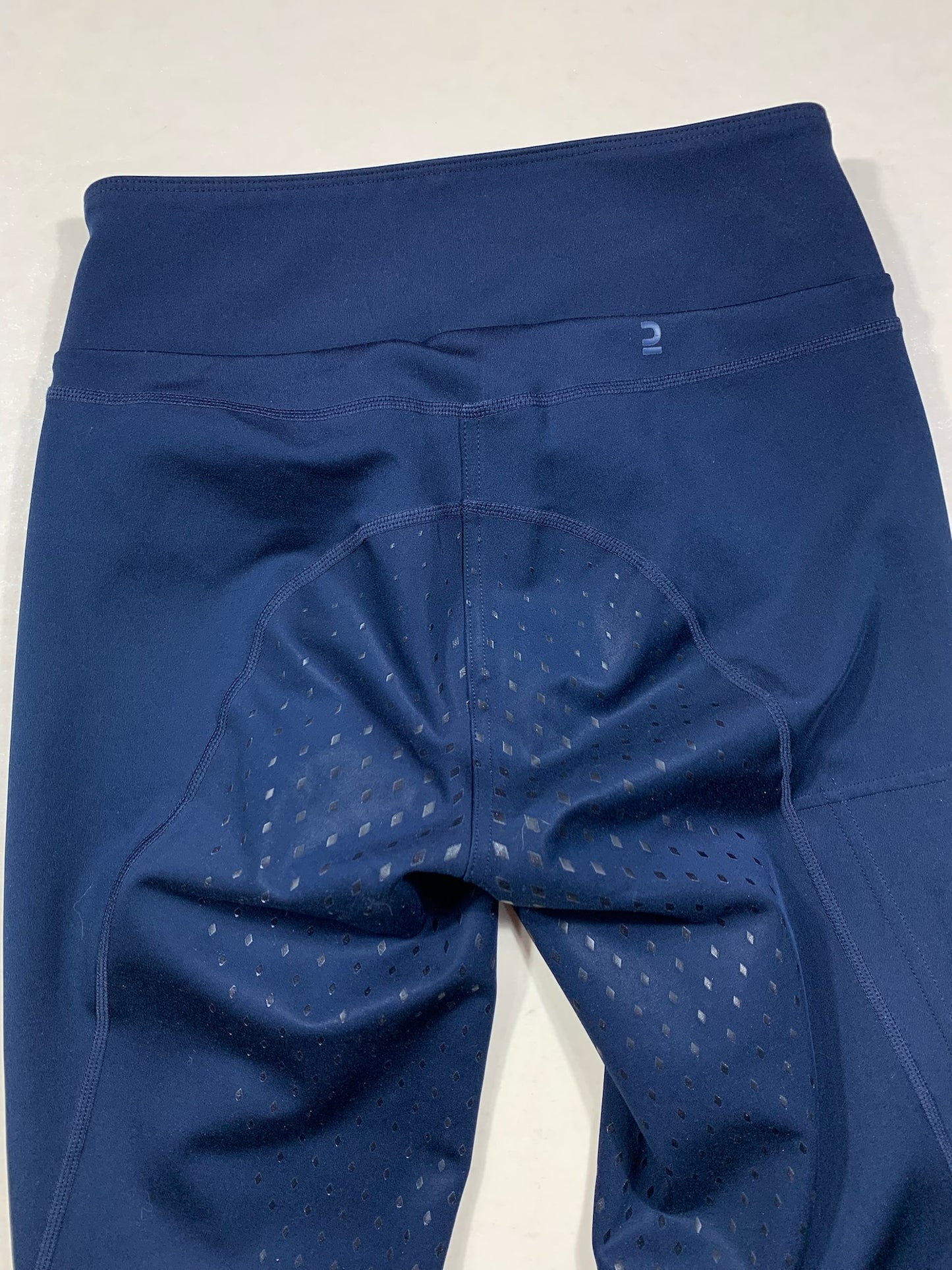 Legging Fouganza Full Grip Marine - S