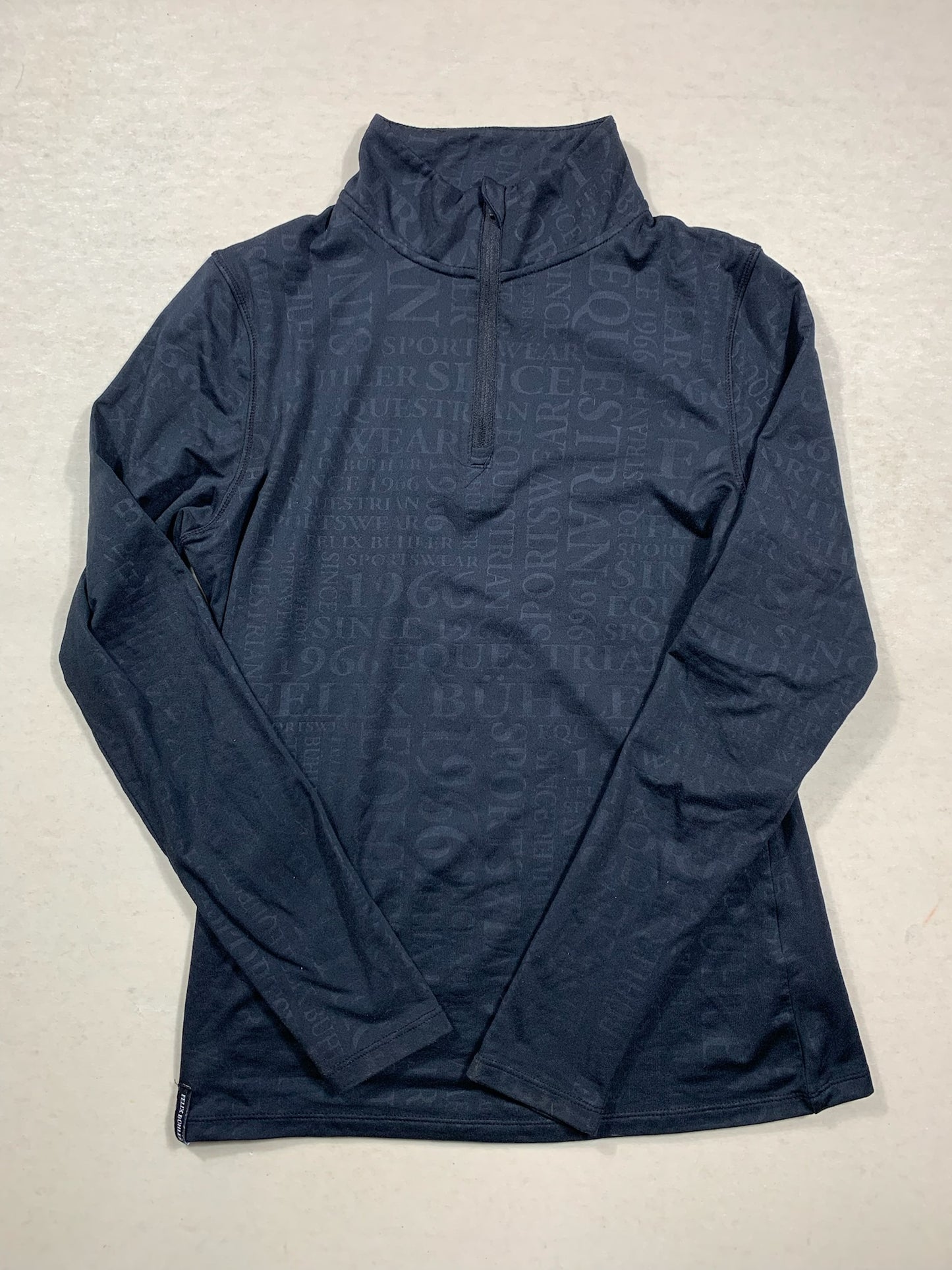 Polo manches longues – Felix Bühler – Noir – Taille S