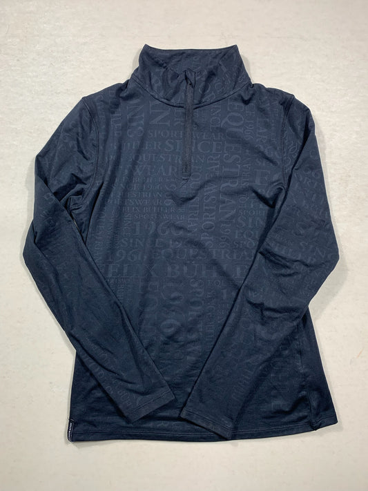 Polo manches longues – Felix Bühler – Noir – Taille S
