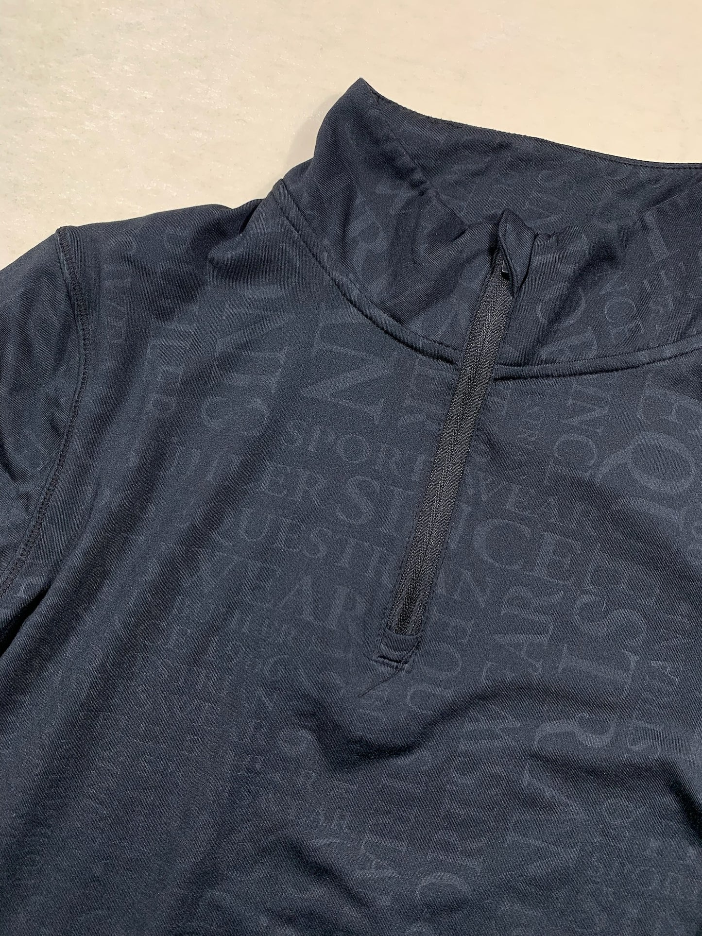 Polo manches longues – Felix Bühler – Noir – Taille S