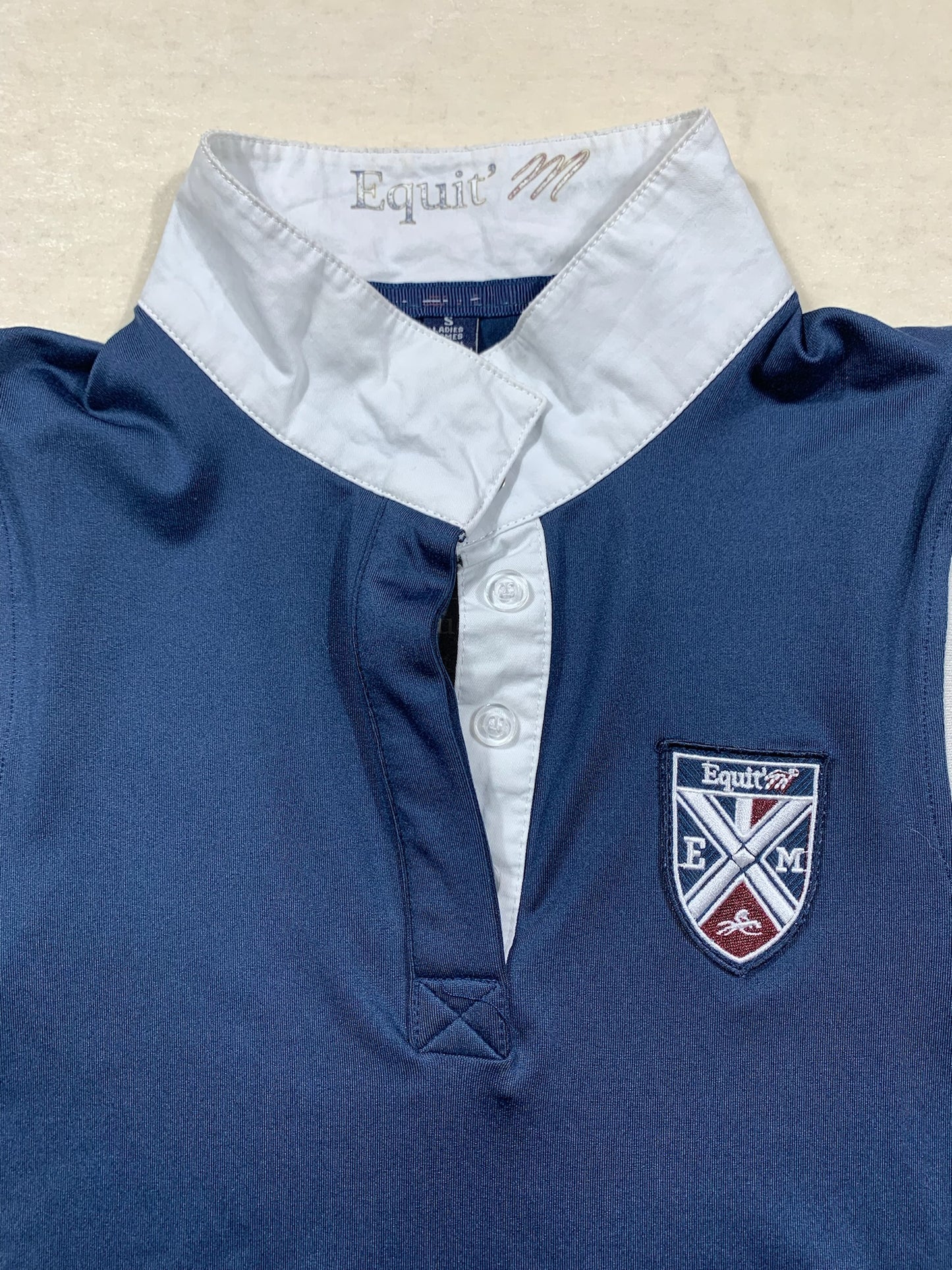 Polo – Equi-Thème – Marine – Taille S